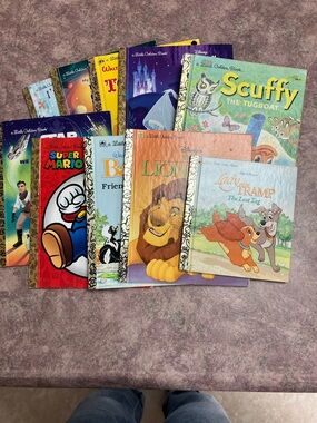 Little Golden Books, Lot of 10, Classic Titles